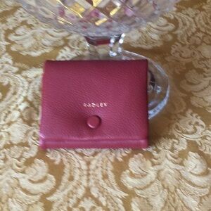 Radley of London Burgundy half puffy wallet